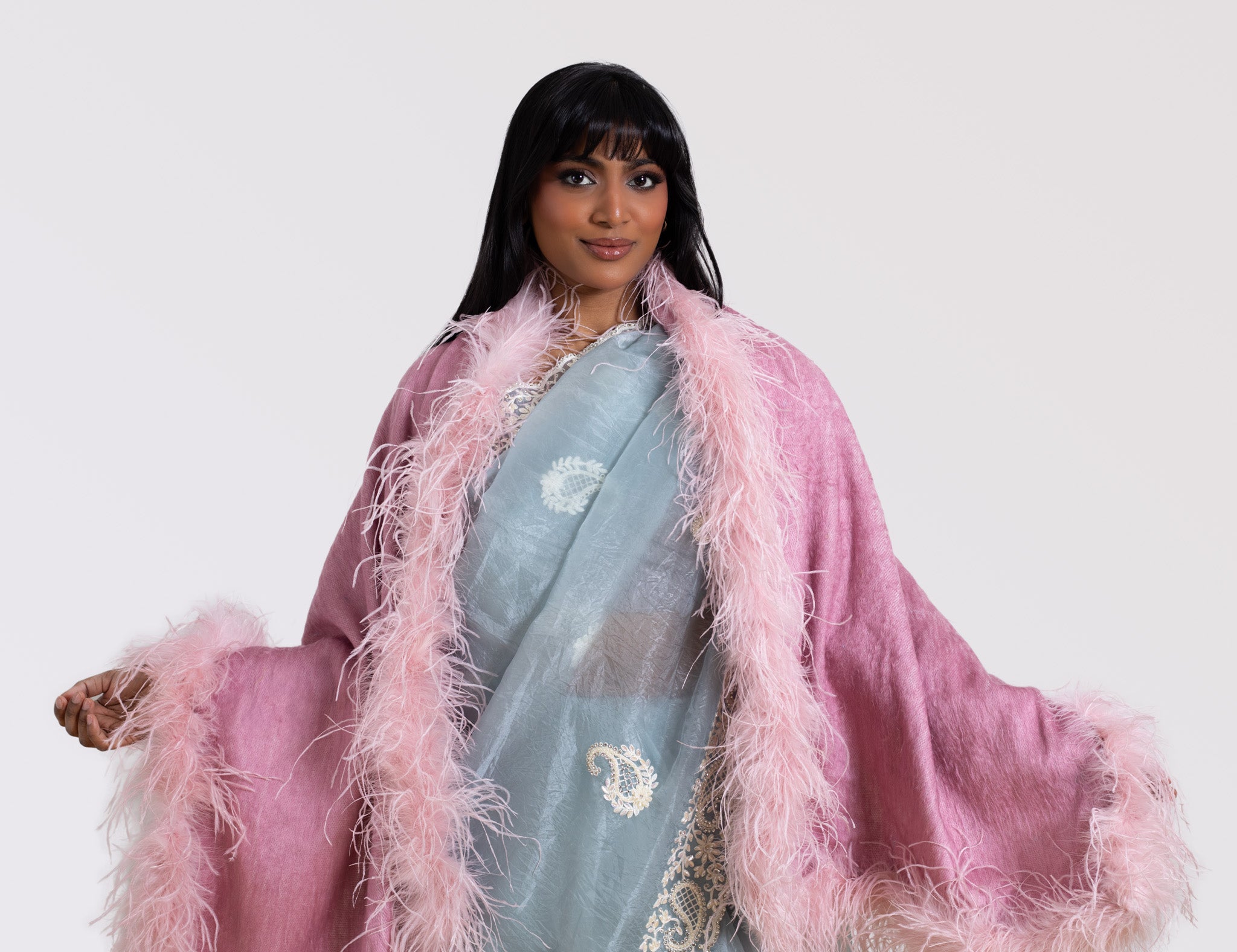 Ostrich Feather Fur Collection | Luxury Statement Pieces – Matin Edit