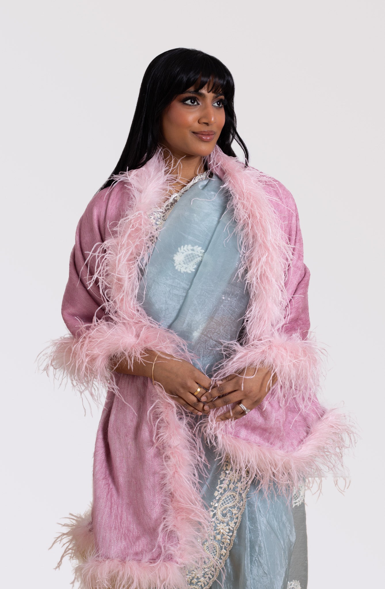 Ostrich Feather Fur Collection | Luxury Statement Pieces – Matin Edit